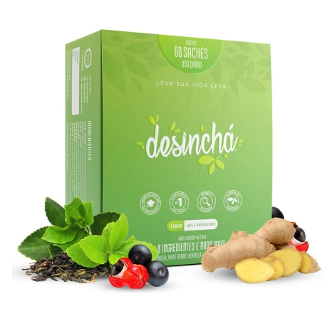 Compre 02 Caramelos de Creatina, Ganhe 02 Desinchá 60 sachês