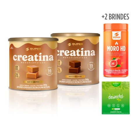 Combo Definição Inteligente (Creatinas Caramelo e Brigadeiro + 2 Brindes) Combo Definição Inteligente (Creatinas Caramelo e Brigadeiro + 2 Brindes)