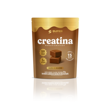 Caramelos de Creatina | Combo 3 Mini Packs (Caramelo, Brigadeiro&nbsp;e&nbsp;Morango)