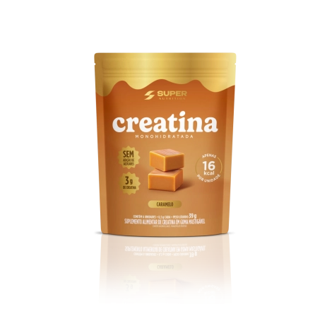 Caramelos de Creatina | Combo 3 Mini Packs (Caramelo, Brigadeiro&nbsp;e&nbsp;Morango)