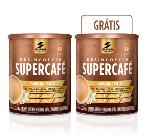 Compre 1 Leve 2 Supercafé Baunilha e Avelã Compre 1 Leve 2 Supercafé Baunilha e Avelã