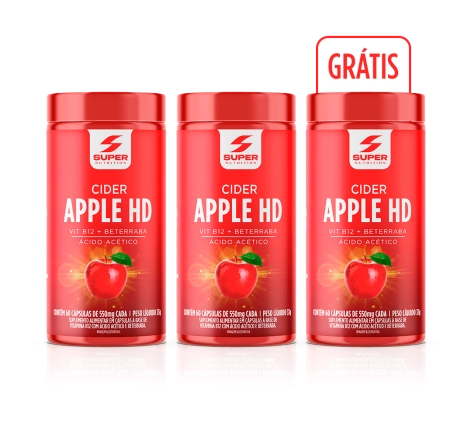 kit 3 Apple Cider HD 60 cápsulas kit 3 Apple Cider HD 60 cápsulas