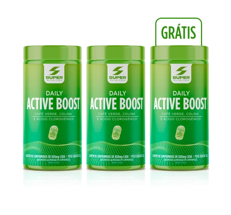 Kit 3 Super Active Boost 90 cápsulas Kit 3 Super Active Boost 90 cápsulas