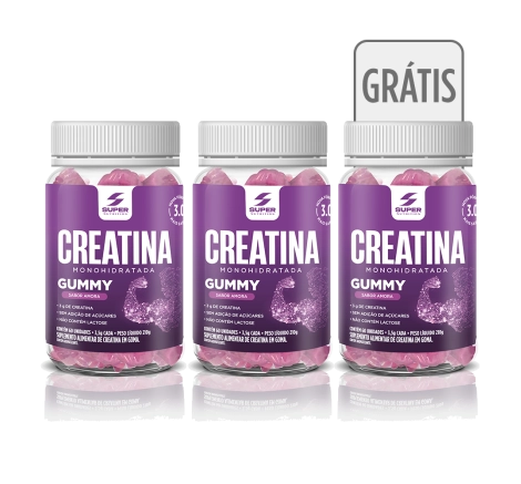 Compre 2 Leve 3 – Creatina Gummy Sabor Amora Compre 2 Leve 3 – Creatina Gummy Sabor Amora