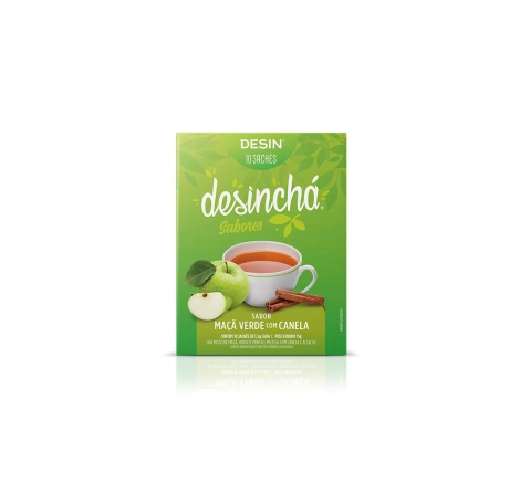 chá para desinchar 10 saches maca com canela