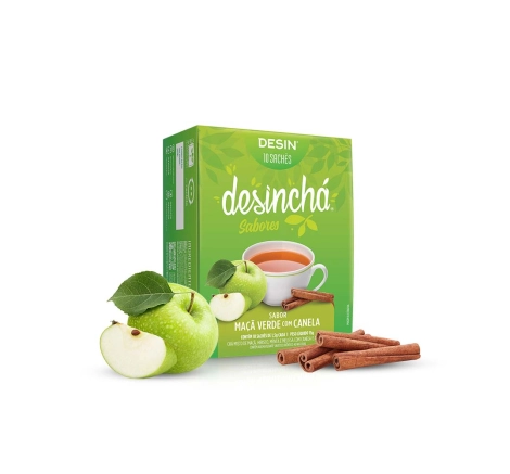 chá para desinchar 10 saches maca com canela chá para desinchar 10 saches maca com canela