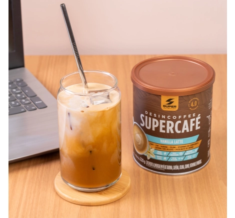 Foto Supercafé Vanilla Latte 220g Foto Supercafé Vanilla Latte 220g