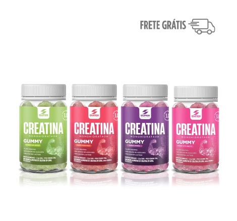 Super Combo Gummy Creatina | 4 Sabores