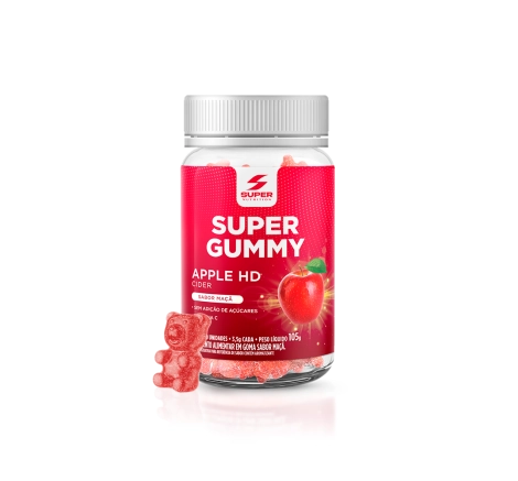 Super Gummy Apple HD 30 gomas Super Gummy Apple HD 30 gomas