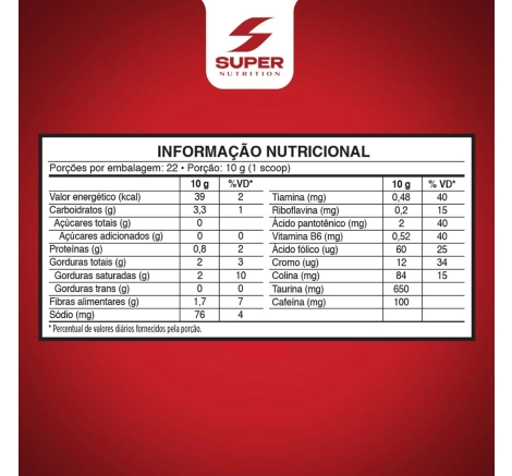 Tabela Nutricional Desincoffee Supercafé Chocolate Suiço Tabela Nutricional Desincoffee Supercafé Chocolate Suiço