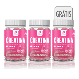 Compre 2 Leve 3 – Creatina Gummy Sabor Tutti-Frutti